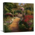 thumbnail image 1 of Global Gallery GCS-133369-1818-142 18 x 18 in. The Garden Art Print - Hulme, 1 of 1