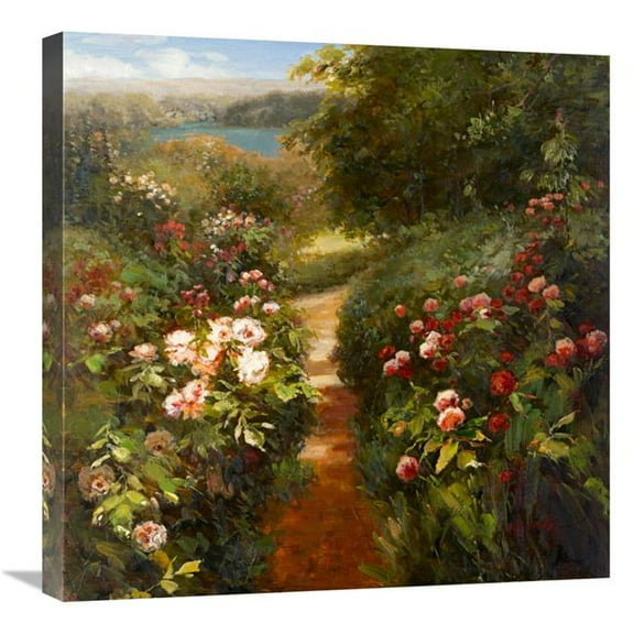 Global Gallery GCS-133483-2424-142 24 x 24 in. Beautiful Path Art Print - K. Adams