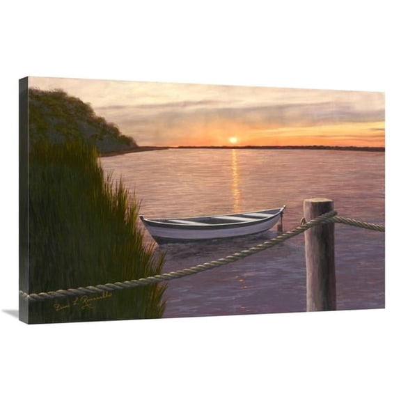 Global Gallery GCS-138960-2436-142 24 x 36 in. Setting Sun Art Print - Diane Romanello