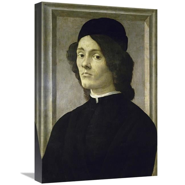Global Gallery GCS-276809-22-142 22 in. Portrait of a Manlate Art Print ...
