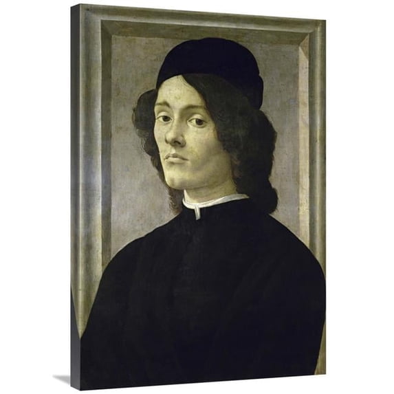 Global Gallery GCS-276809-36-142 36 in. Portrait of a Manlate Art Print ...