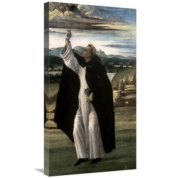 Global Gallery GCS-276811-30-142 30 in. Saint Dominic Art Print - Sandro Botticelli