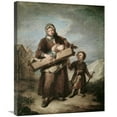 thumbnail image 1 of Global Gallery GCS-277439-30-142 30 in. Poor Woman with the Children Art Print - Jaques Dumont, 1 of 1