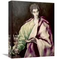 thumbnail image 1 of Global Gallery GCS-277485-16-142 16 in. St. John the Evangelist Art Print - El Greco, 1 of 1