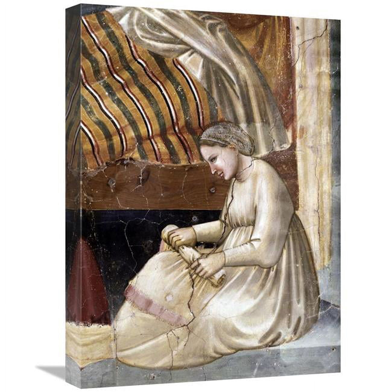 Global Gallery GCS-277699-22-142 22 in. Birth of the Virgin - Detail ...