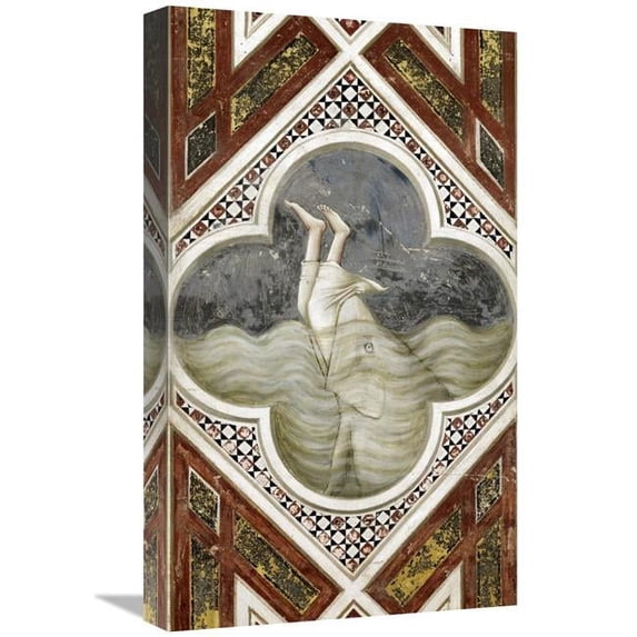 Global Gallery GCS-277715-22-142 22 in. Jonah & The Whale Art Print - Giotto