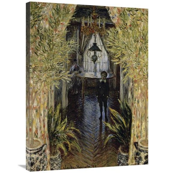 Global Gallery GCS-278634-36-142 36 in. A Corner of the Apartment Art Print - Claude Monet
