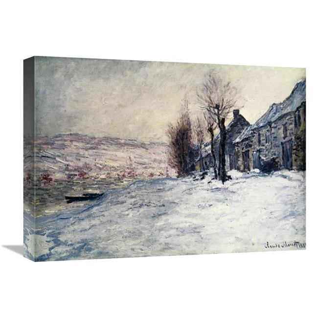 Global Gallery GCS-278674-22-142 22 in. Lavacourt Under Snow Art Print ...