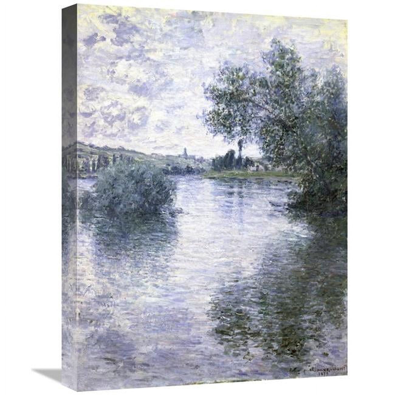 Global Gallery GCS-278677-22-142 22 in. The Seine at Vetheuil Art Print ...