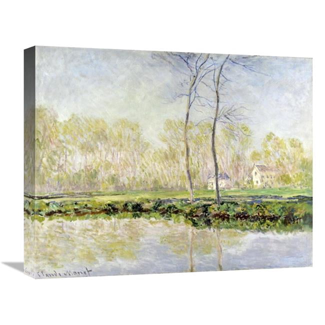 Global Gallery GCS-278678-22-142 22 in. Banks of the River Epte at ...