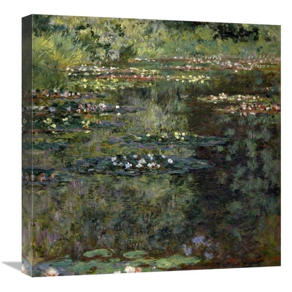 Global Gallery GCS-278692-22-142 22 in. Pool with Waterlilies, 1904 Art Print - Claude Monet