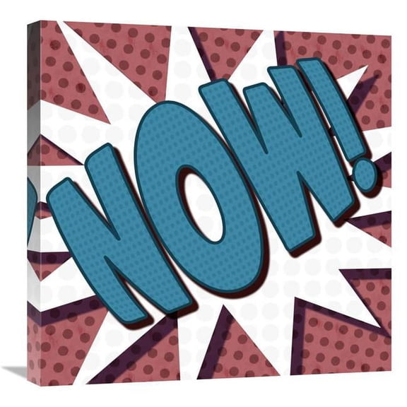 Global Gallery GCS-388377-2424-142 24 x 24 in. Word Power - Now Art Print - BG.Studio