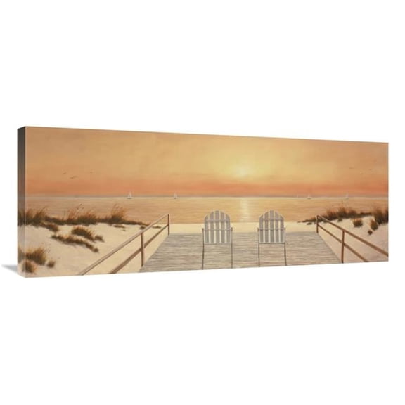 Global Gallery GCS-38952-1640-142 16 x 40 in. Take Two Art Print - Diane Romanello