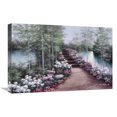 thumbnail image 1 of Global Gallery GCS-393926-1624-142 16 x 24 in. Bridge of Flowers Art Print - Diane Romanello, 1 of 1