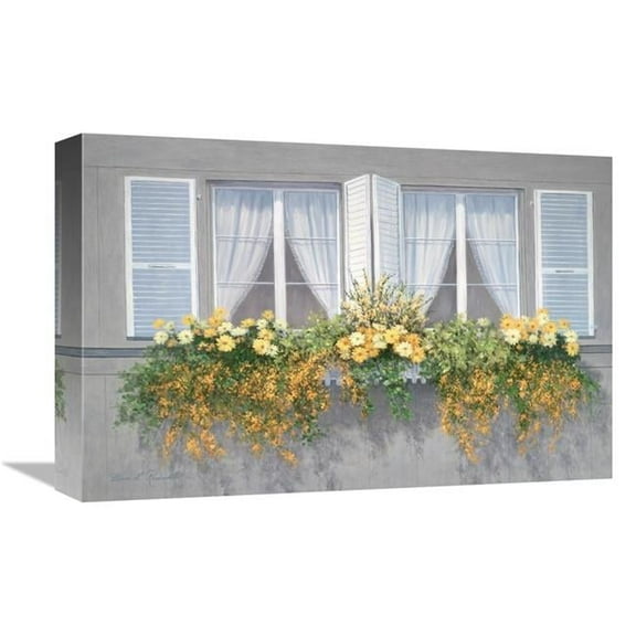 Global Gallery GCS-393956-1218-142 12 x 18 in. Spring Window Art Print - Diane Romanello