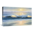thumbnail image 1 of Global Gallery GCS-393964-1624-142 16 x 24 in. Blue Waves Art Print - Diane Romanello, 1 of 1