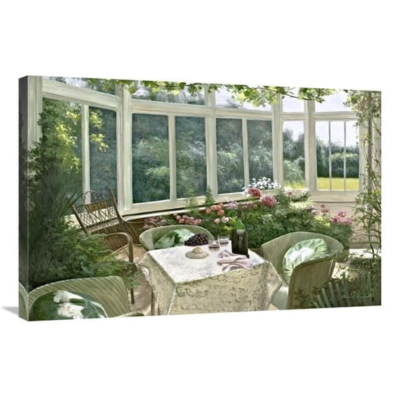 Global Gallery GCS-393989-2436-142 24 x 36 in. Sunroom Art Print - Diane Romanello