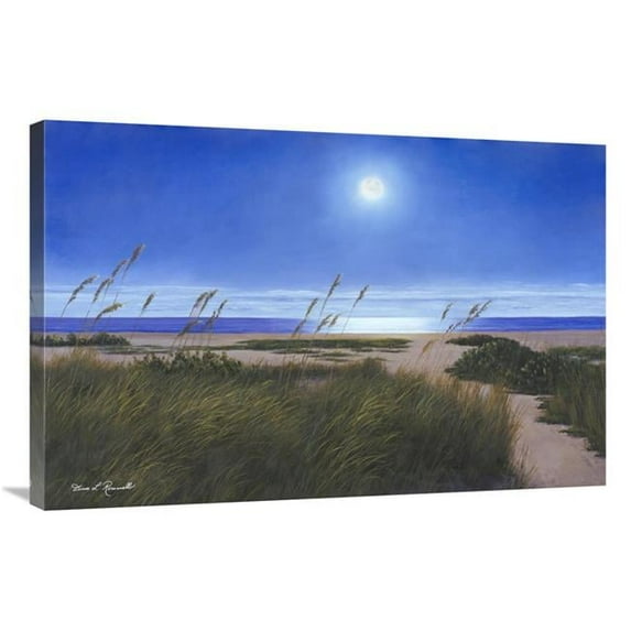 Global Gallery GCS-393997-2436-142 24 x 36 in. Blue Moon Art Print - Diane Romanello