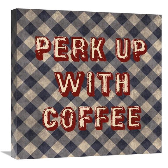 Global Gallery GCS-394019-2424-142 24 x 24 in. Perk Up with Coffee Art Print - BG.Studio