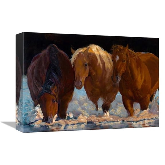 Global Gallery GCS-449996-1216-142 12 x 16 in. Shadows Art Print - Karen Bonnie