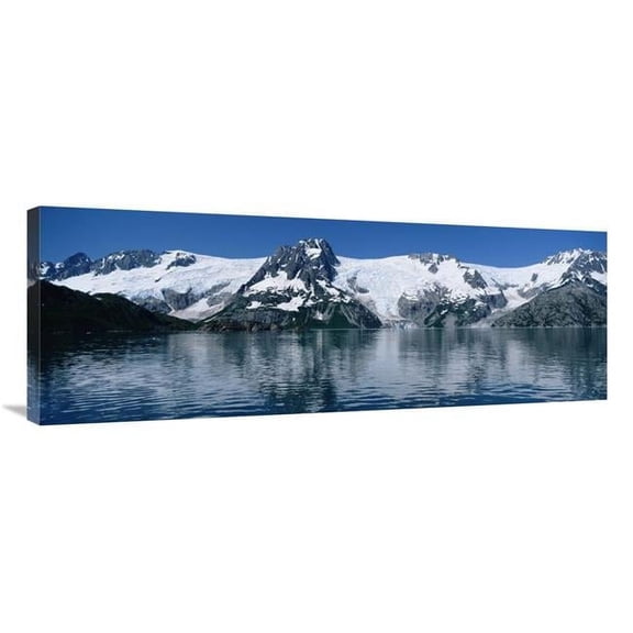 Global Gallery GCS-452532-40-142 40 in. Glaciers Flowing Down From Harding Ice Field, Kenai Fjords NP, Alaska Art Print - Konrad Wothe