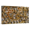 thumbnail image 1 of Global Gallery GCS-453383-2436-142 24 x 36 in. Honey Bees on Honeycomb Filled with Honey, Germany Art Print - Heidi And Hans-Juergen Koch, 1 of 1