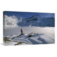 thumbnail image 1 of Global Gallery GCS-453456-2030-142 20 x 30 in. Mt Sefton, Climber Above Cloud-Filled Mueller Glacier, Mt Cook NP, New Zealand Art Print - Colin Monteath, 1 of 1