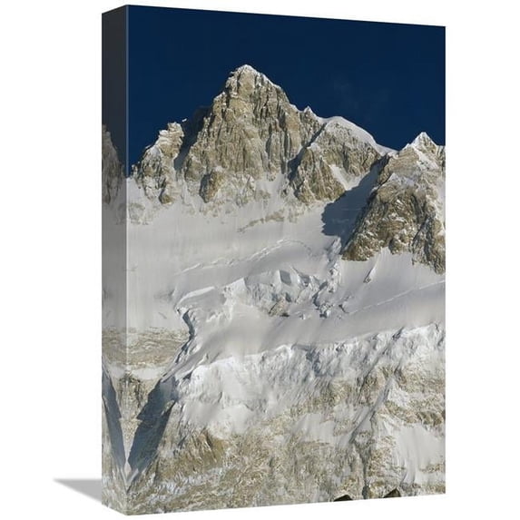 Global Gallery GCS-453474-1218-142 12 x 18 in. Kangchenjunga, Talung Face From Dzong Ri, Sikkim Himalaya, India Art Print - Colin Monteath