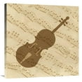 thumbnail image 1 of Global Gallery GCS-453950-3030-142 30 x 30 in. Music - Violin Art Print - BG.Studio, 1 of 1