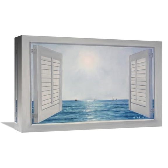 Global Gallery GCS-460345-1218-142 12 x 18 in. Open Shutters Art Print