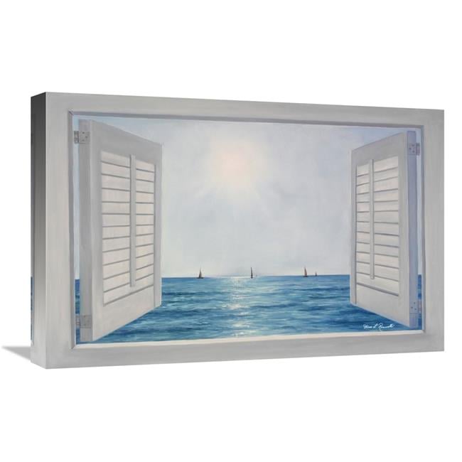 Global Gallery GCS-460345-1624-142 16 x 24 in. Open Shutters Art Print ...
