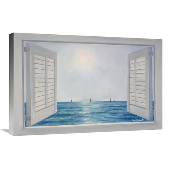 Global Gallery GCS-460345-2030-142 20 x 30 in. Open Shutters Art Print