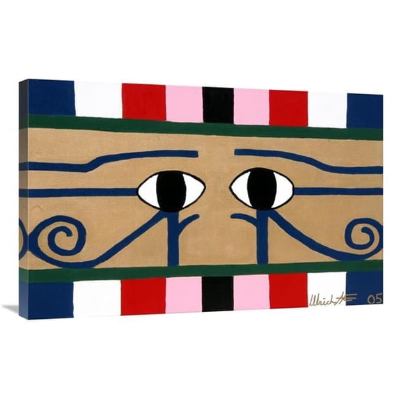 Global Gallery GCS-479188-2436-142 24 x 36 in. Egyptian Eyes Art Print - Ulrick Fox