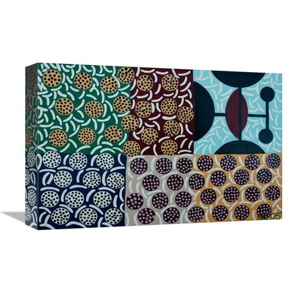 Global Gallery GCS-479193-1218-142 12 x 18 in. Circle Point Art Print - Ulrick Fox