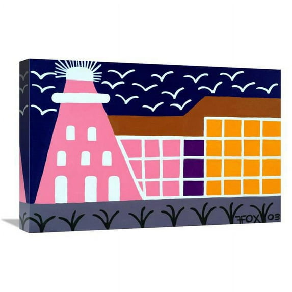 Global Gallery GCS-479352-1624-142 16 x 24 in. Lighthouse Series - No.10 Art Print - Ulrick Fox