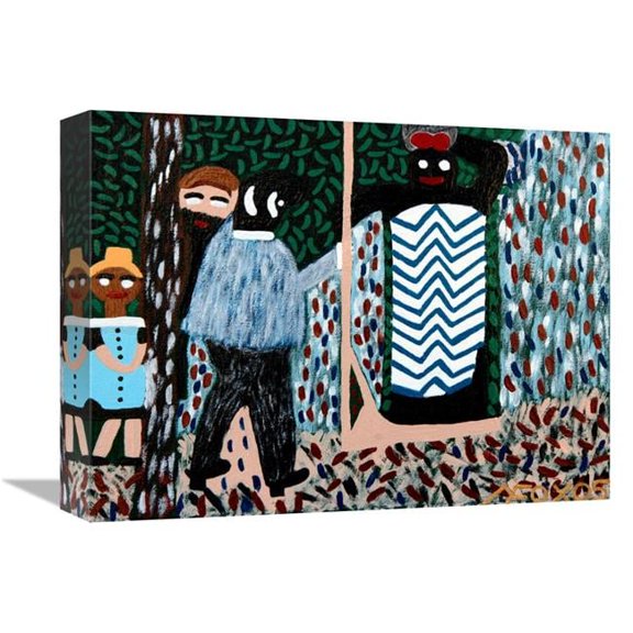 Global Gallery GCS-479486-1216-142 12 x 16 in. Swing Set Art Print - Ulrick Fox