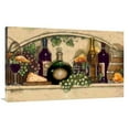 thumbnail image 1 of Global Gallery GCS-480995-44-142 44 in. Wine, Fruit N Cheese Niche Crop Art Print, 1 of 1