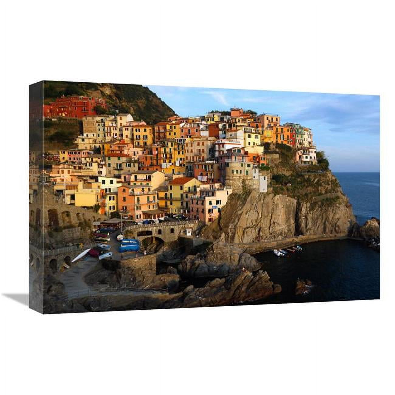 Global Gallery GCS-486516-22-142 22 in. Cinque Terra Evening Art Print ...
