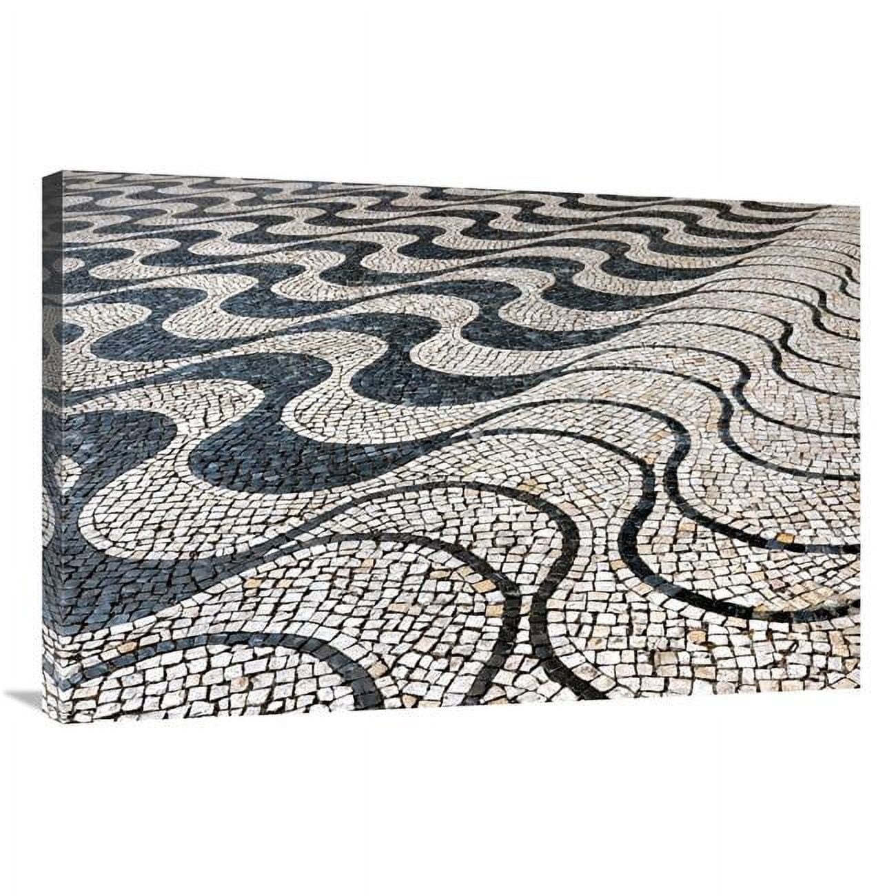 Global Gallery GCS-486633-36-142 36 in. Tile Waves Art Print - Vic ...
