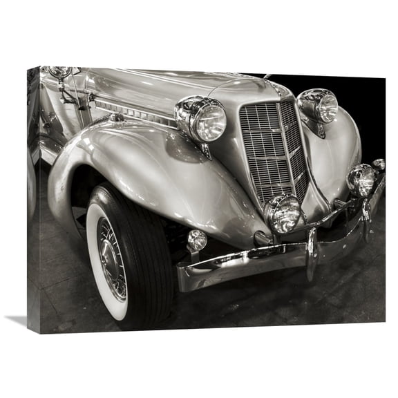Global Gallery Gasoline Images 'Vintage Roadster' Canvas Wall Art