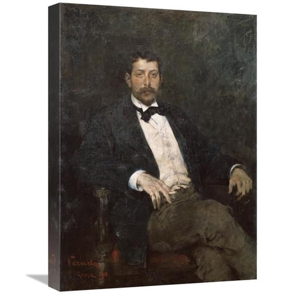 Global Gallery Giacomo Puccini Art Print - Umberto Veruda - 22in.