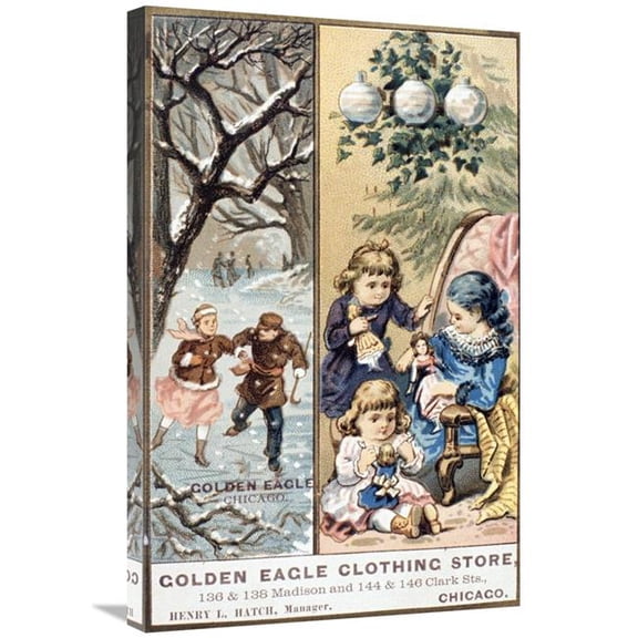 Global Gallery  Golden Eagle Clothing Store Art Print - Unknown