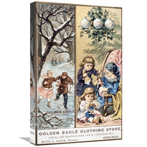 Global Gallery  Golden Eagle Clothing Store Art Print