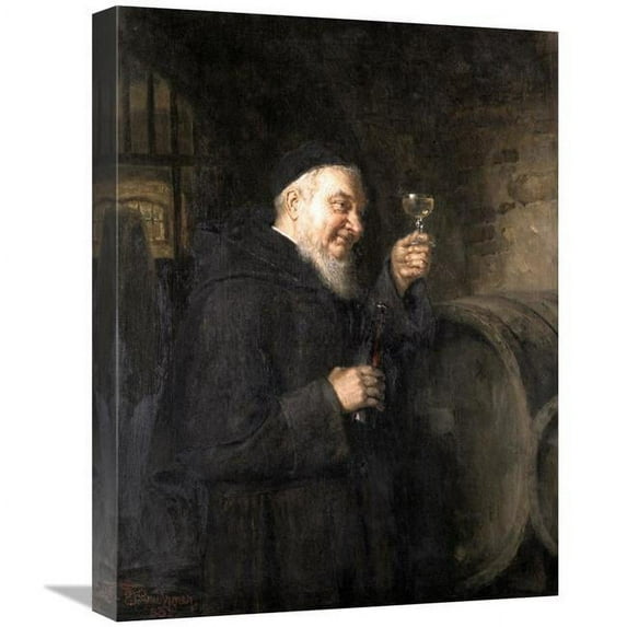 Global Gallery Good Health Art Print - Eduard Von Grutzner