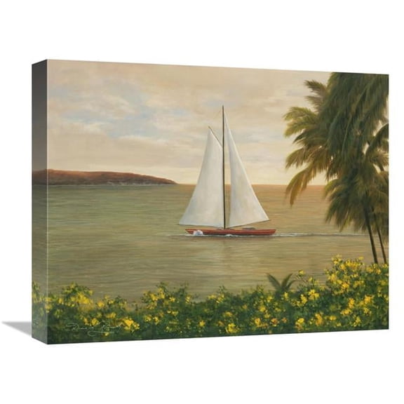 Global Gallery  Harbor Sunset Art Print - Diane Romanello