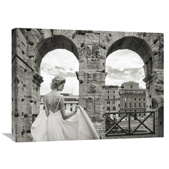Global Gallery Haute Photo Collection,'From the Colosseum, Rome' Stretched Canvas Artwork