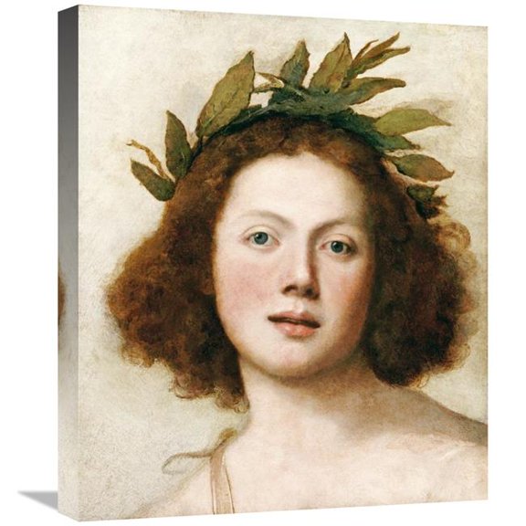 Global Gallery Head of Apollo Art Print - Girolamo Forabosco - 22in.