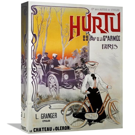 Global Gallery Hurtu Art Print - H Gray - 16in.