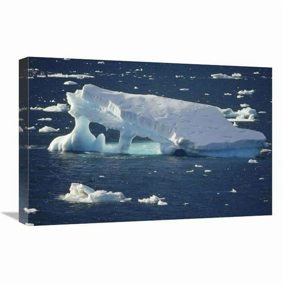 Global Gallery Iceberg - Gerlache Strait - Antarctica Peninsula - Antarctica Art Print - Tui De Roy