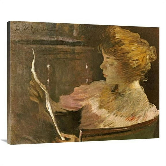 Global Gallery Jesse Steele Reading Art Print - John White Alexander